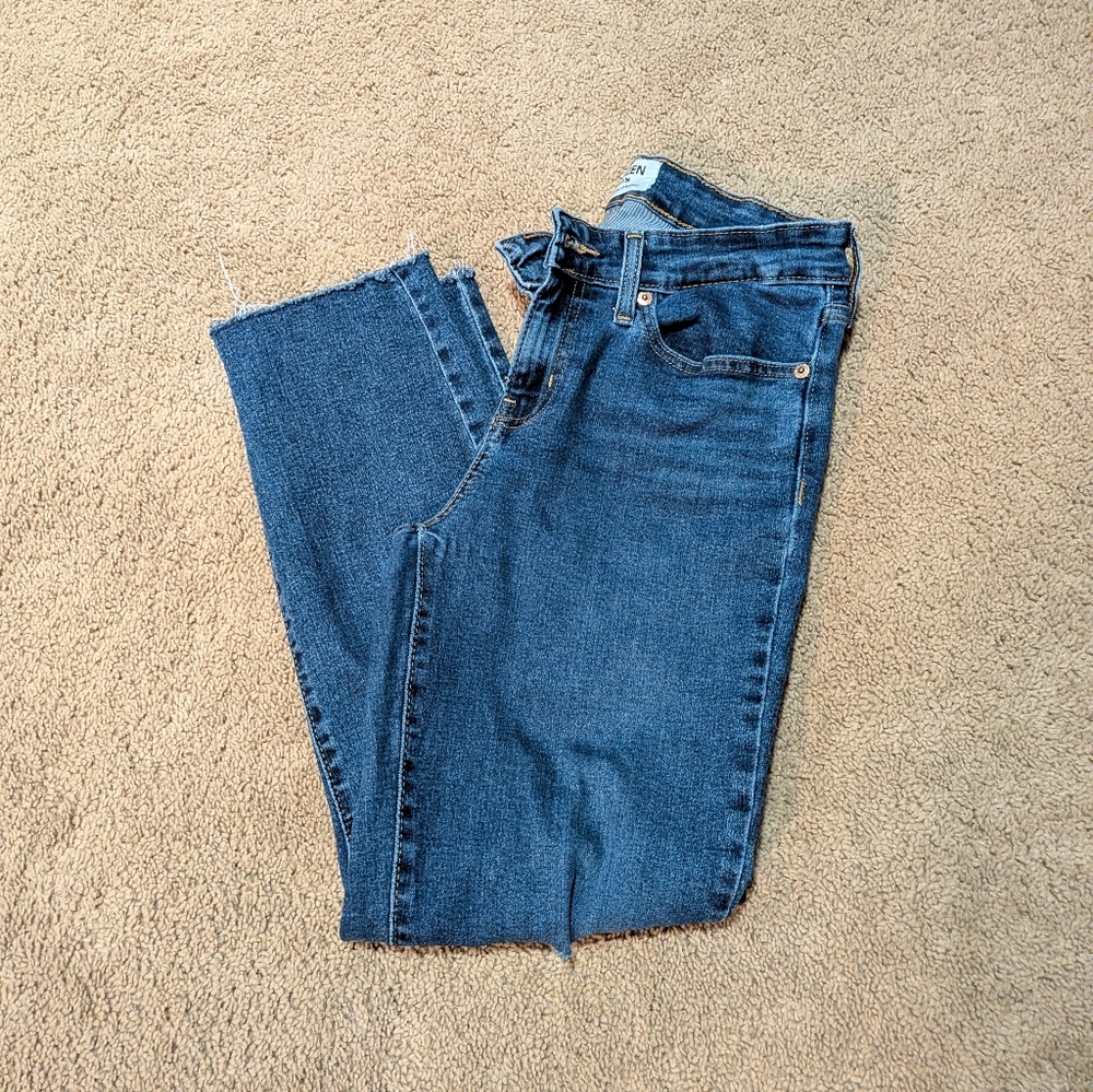 Denzin By Levi's Mid Rise Boyfriend Denim Jeans
